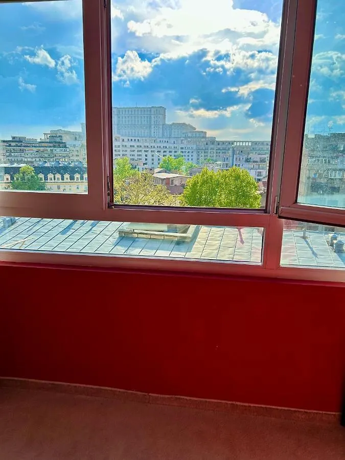 Palace Of The Parliament View,Old City,Waterfall Bucarest